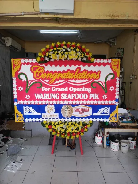 Papan Bunga Ucapan Selamat Limbangan Juntinyuat